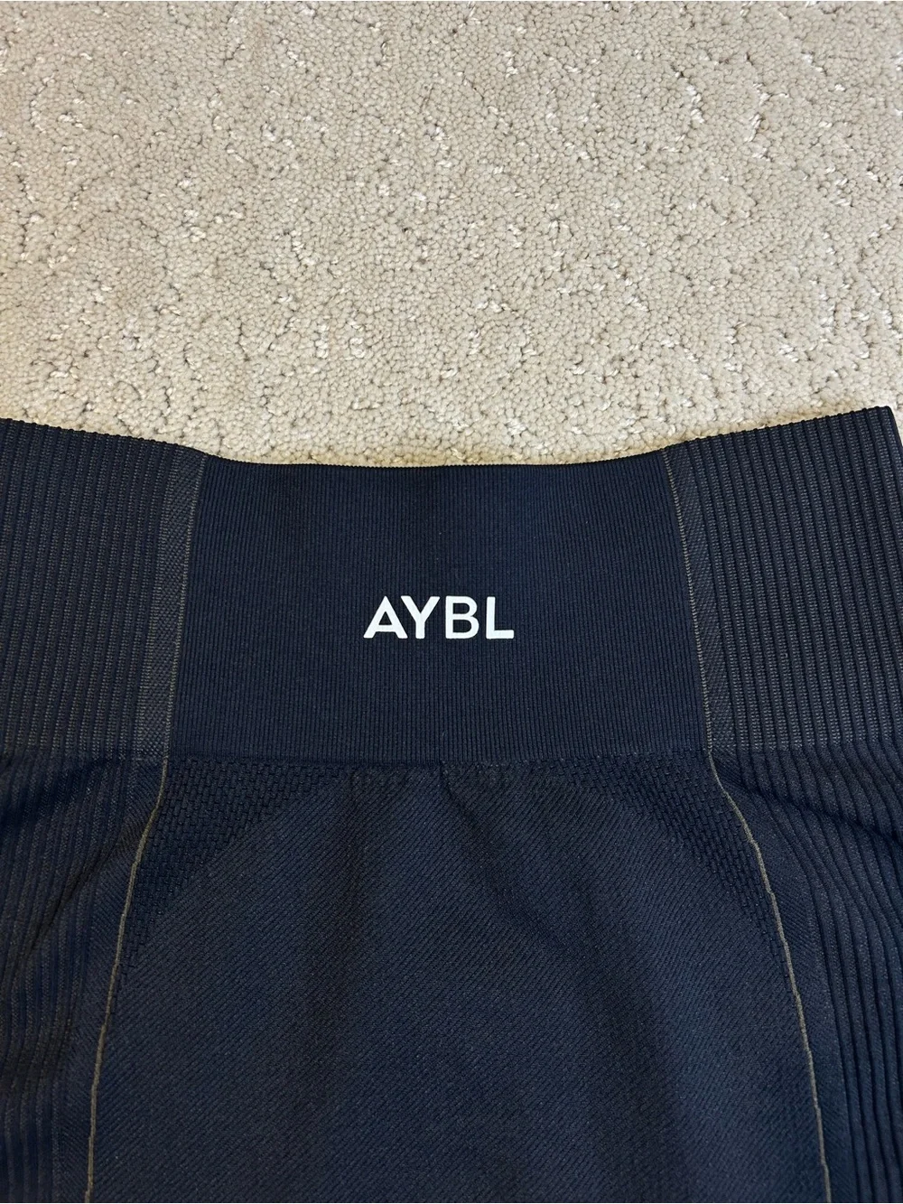 Women's AYBL Athletic Reflex Seamless shorts Black Size Extra Small